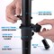 Pyle Universal Speaker Tripod Stand Mount PSTND25 - alternate 5